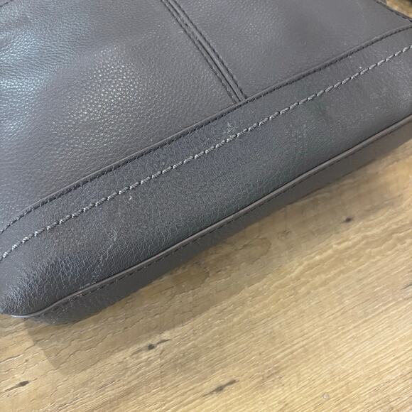 The Sak Lucia Brown Leather Crossbody Bag - Picture 8 of 8